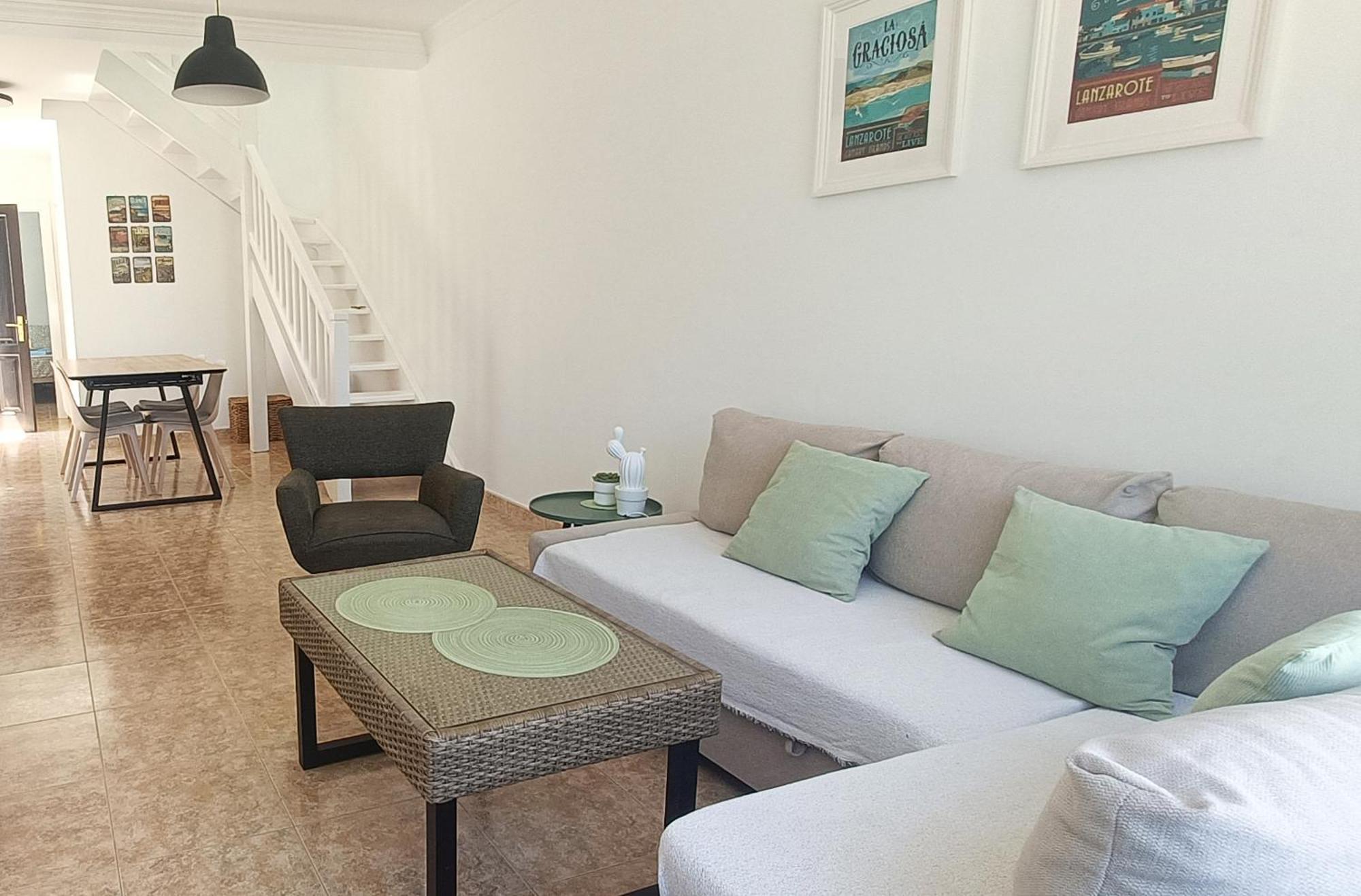 Lovely Casa Felicidad, Swimming Pool, Wifi X Private Garden Playa Blanca  Luaran gambar